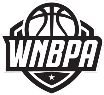The WNBPA Logo in Black and White