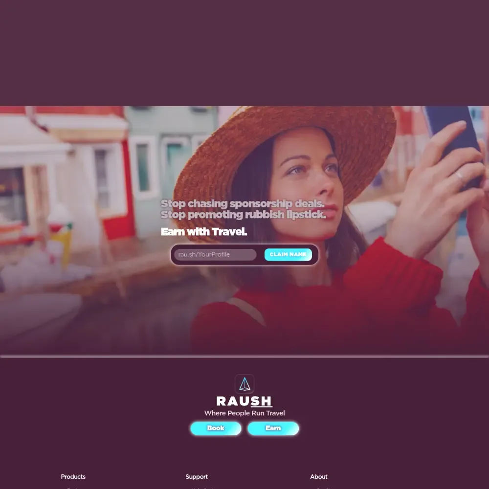 Travel booking platform with nextjs mapbox api with raush indie