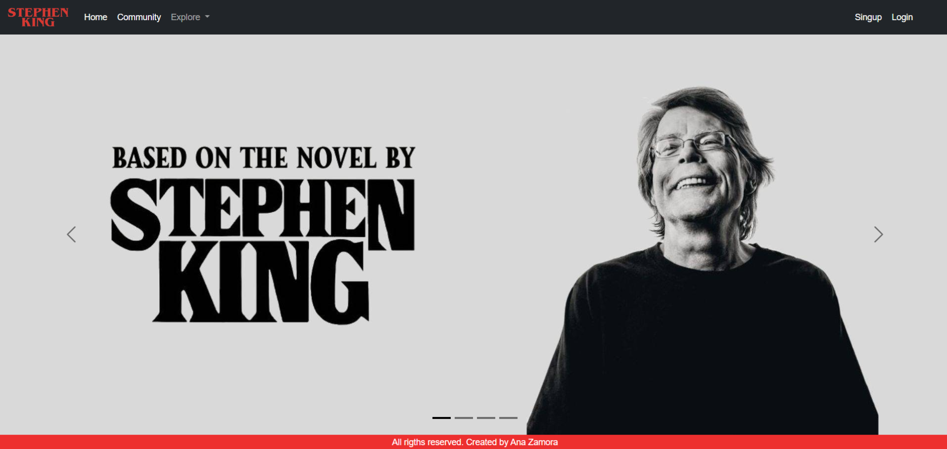 Stephen Kings corner picture