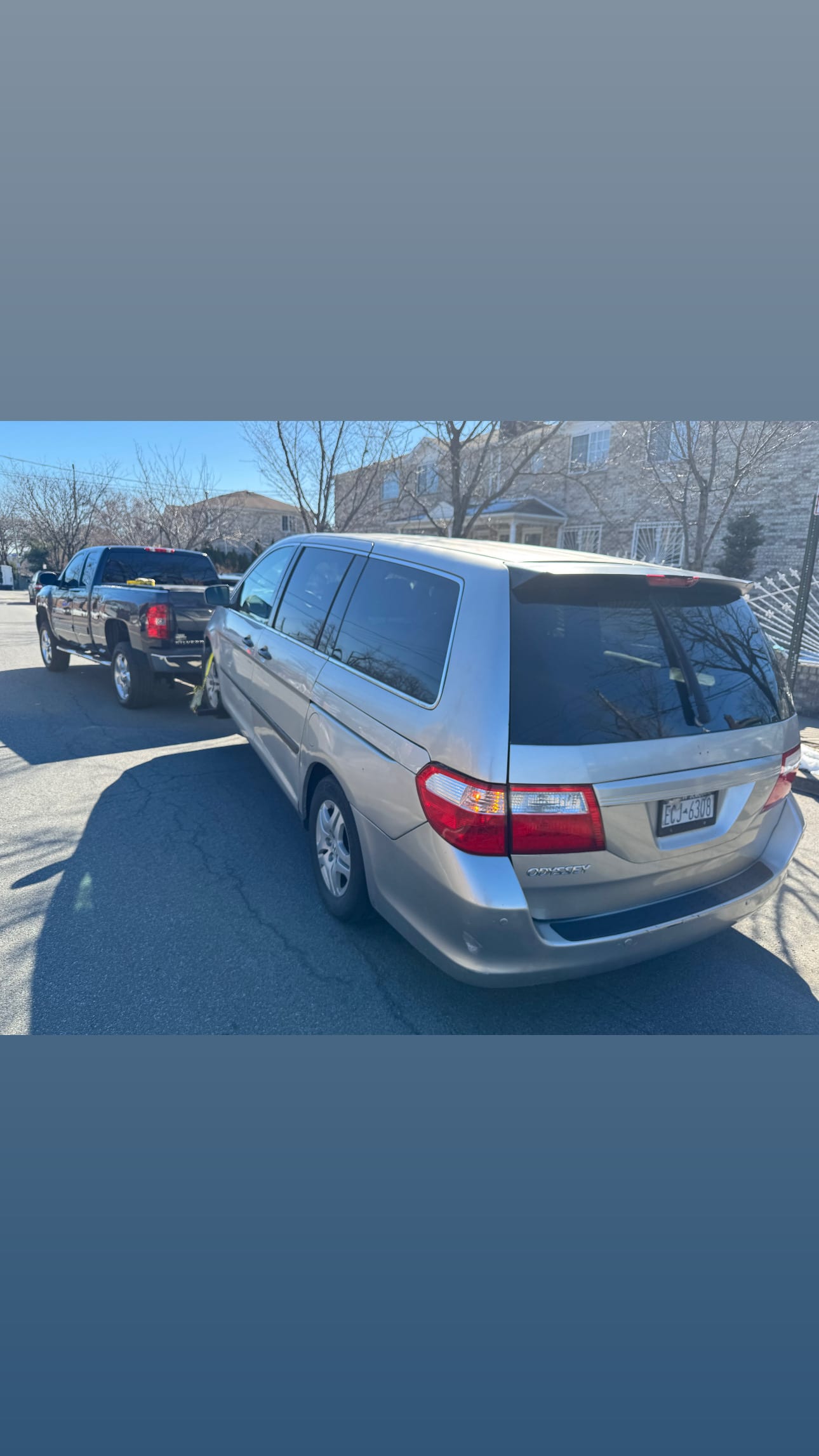 Triple III crew servicing a stranded vehicle