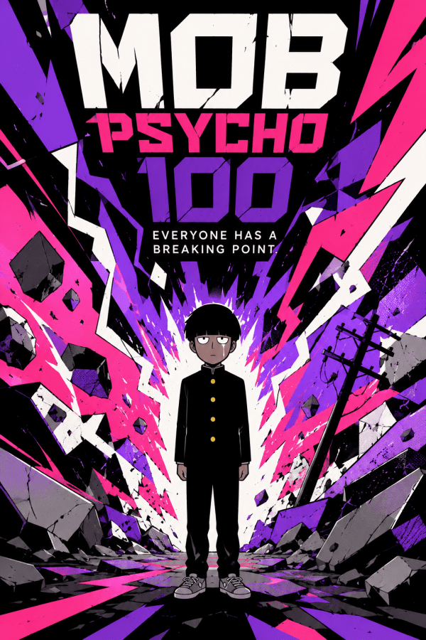 Mob Psycho 100 — 100% | Anime Poster — artwork