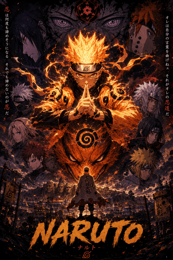 Naruto Uzumaki — Spirit of the Ninja | Naruto Poster — artwork