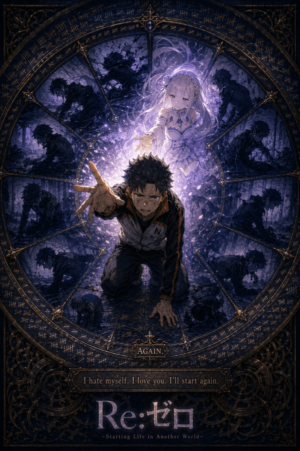 Subaru Natsuki — Return by Death | Re:Zero Poster — artwork