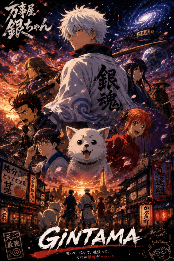 Gintama — Yorozuya | Anime Poster — artwork