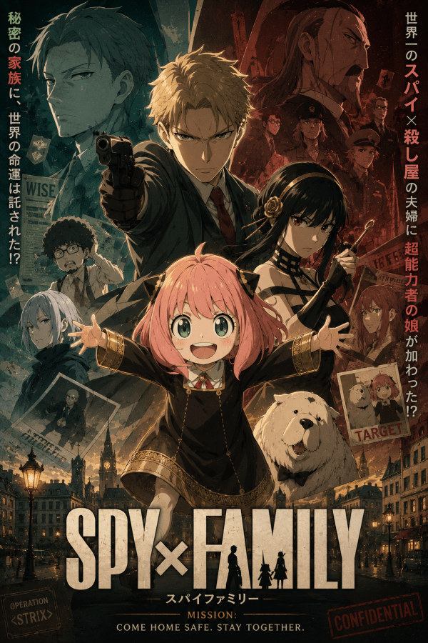 Spy x Family — Stay Together | Anime Poster — artwork