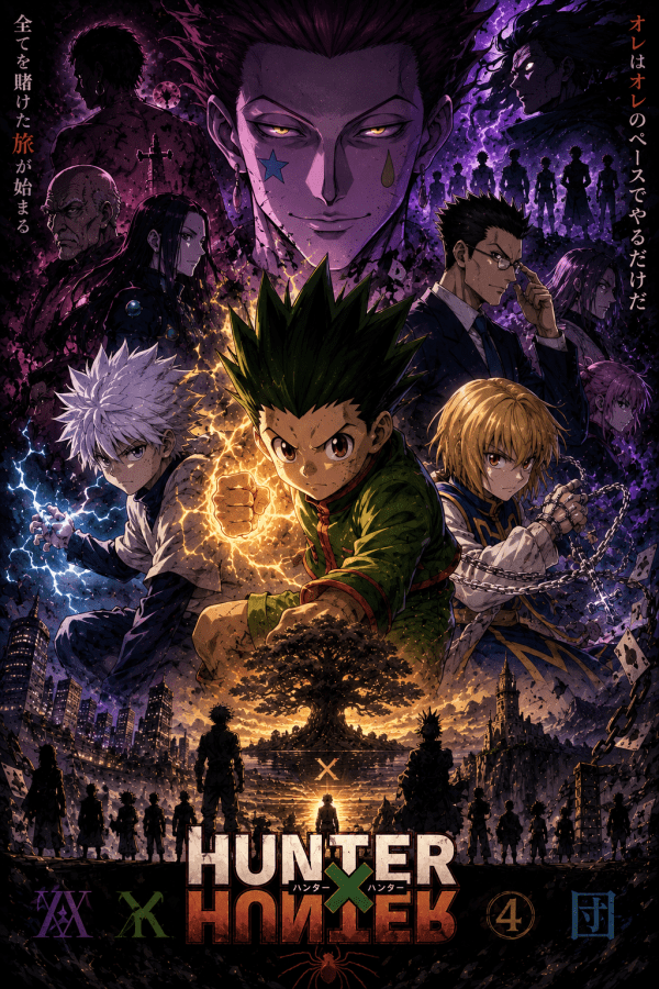 Hunter x Hunter — Nen Masters | Anime Poster — artwork