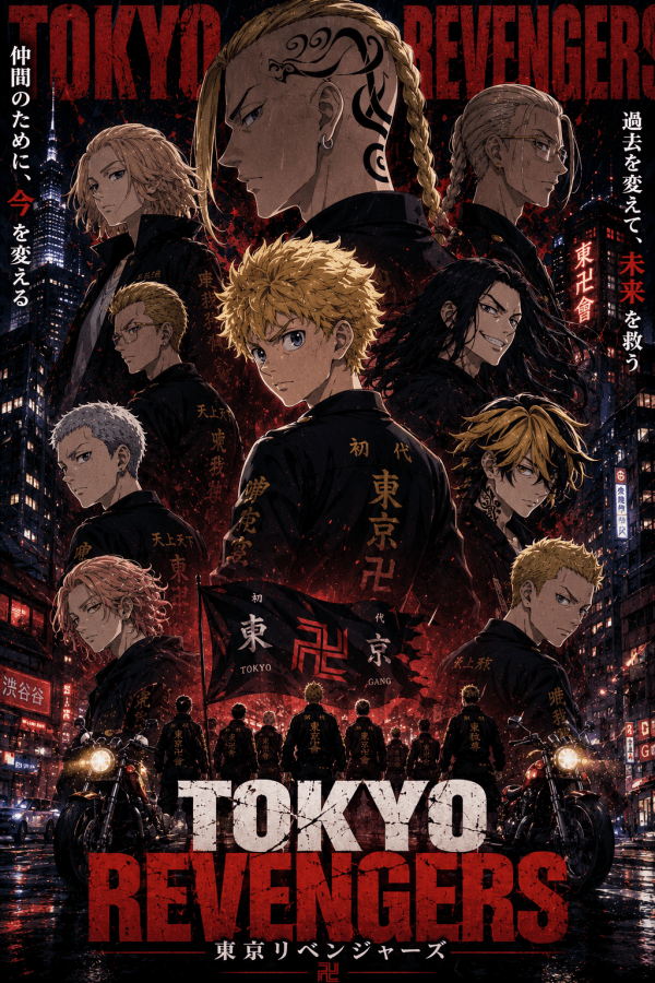 Tokyo Revengers — Toman in the Rain | Anime Poster — artwork