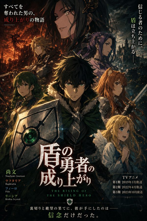 The Rising of the Shield Hero — Shield Hero | Anime Poster — artwork