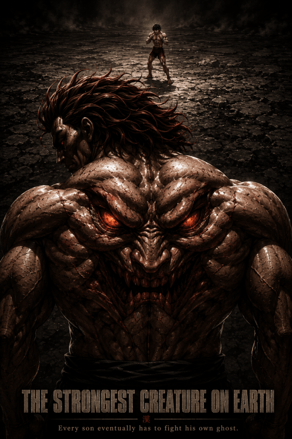 Yujiro Hanma — Strongest Creature on Earth | Baki Poster — artwork