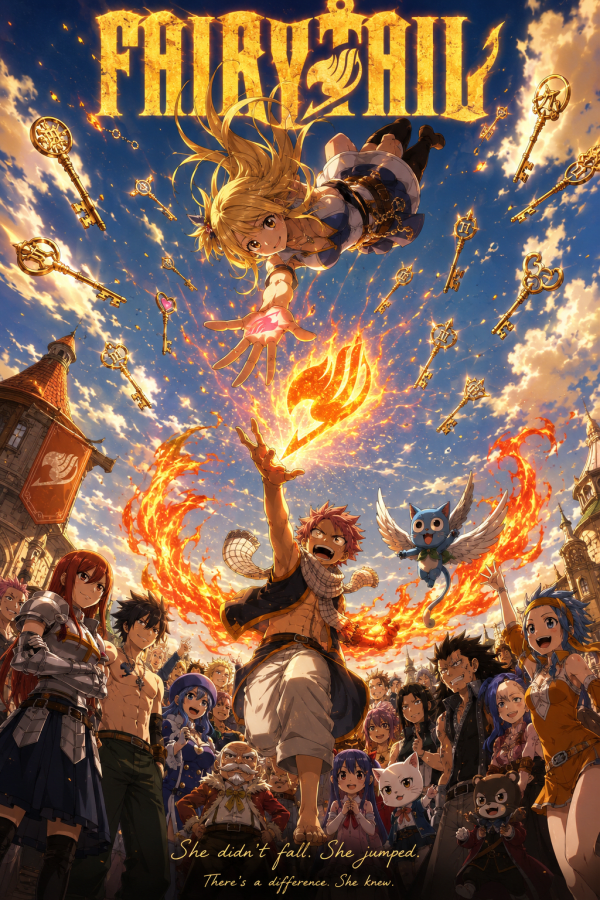 Fairy Tail — Guild in Action | Anime Poster — artwork