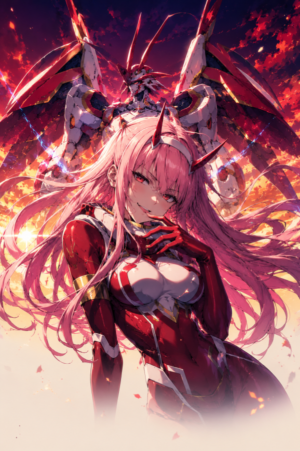 Darling in the Franxx — Guardian & Pilot | Anime Poster — artwork