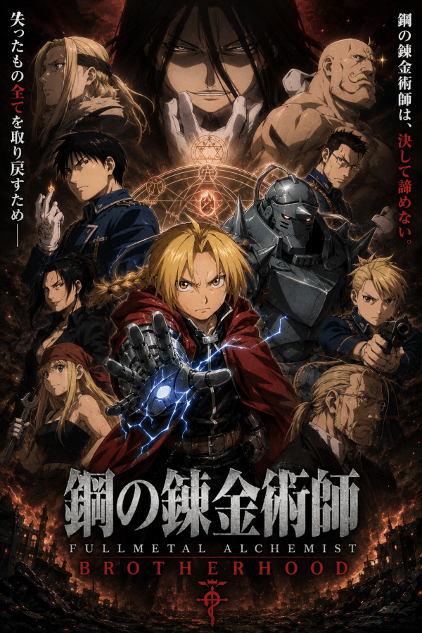 Fullmetal Alchemist — Brotherhood | Anime Poster — artwork