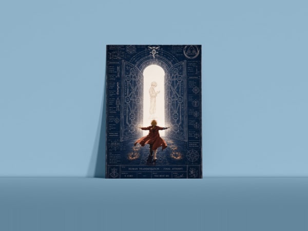 Fullmetal Alchemist — Human Transmutation | Anime Poster