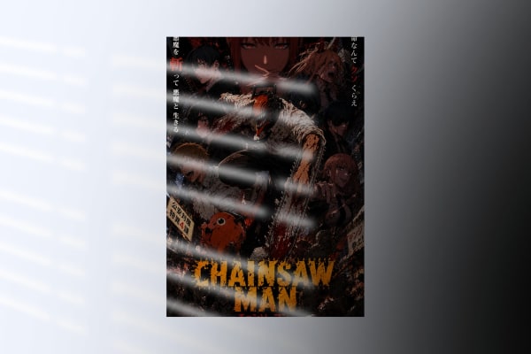Chainsaw Man — Chaos in the City | Anime Poster