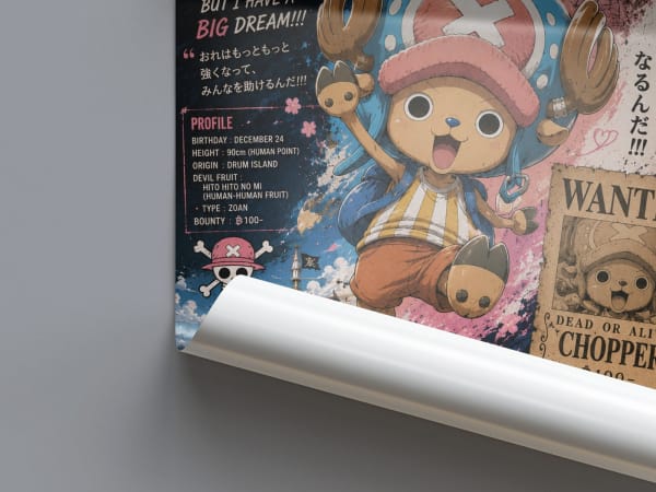 Tony Tony Chopper — Straw Hat Doctor | One Piece Poster