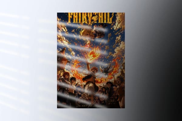 Fairy Tail — Guild in Action | Anime Poster
