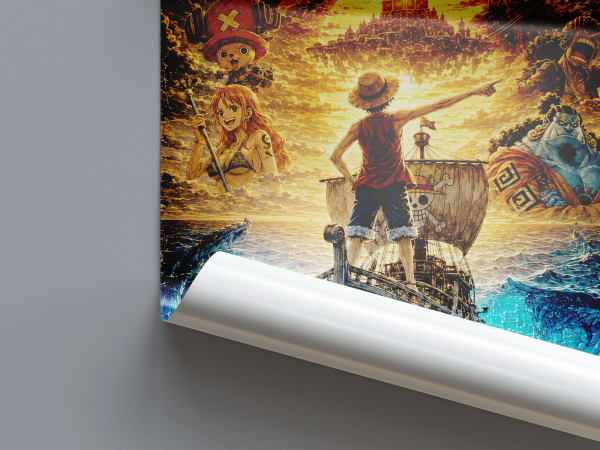 One Piece — The Treasure Hunt Begins | Anime Poster