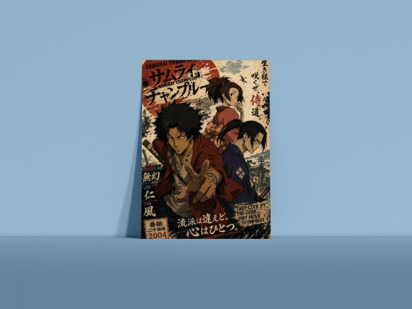 Samurai Champloo — Lo-Fi Samurai | Anime Poster