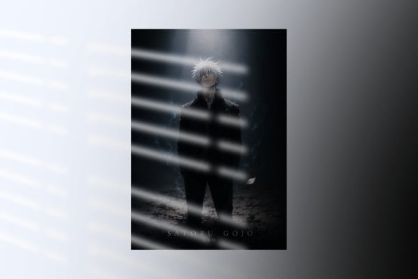 Satoru Gojo — The Strongest, Yet Fragile | Jujutsu Kaisen Poster