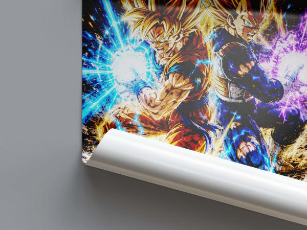 Dragon Ball — Super Saiyan Showdown | Anime Poster