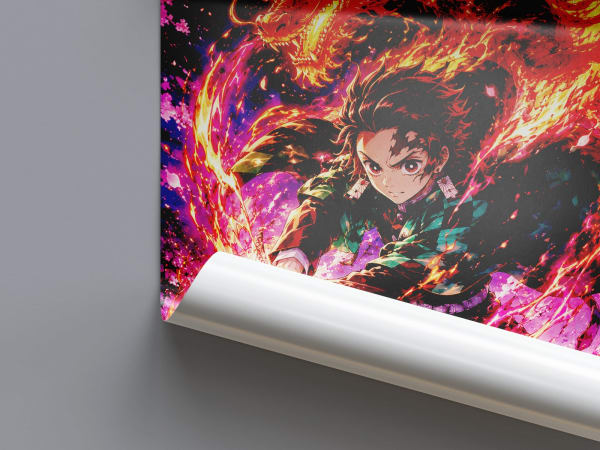 Tanjiro & Nezuko — We Move as One | Demon Slayer Poster
