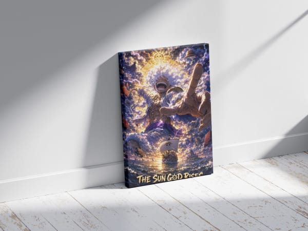 Luffy (Gear 5) — Sun God Nika | One Piece Poster