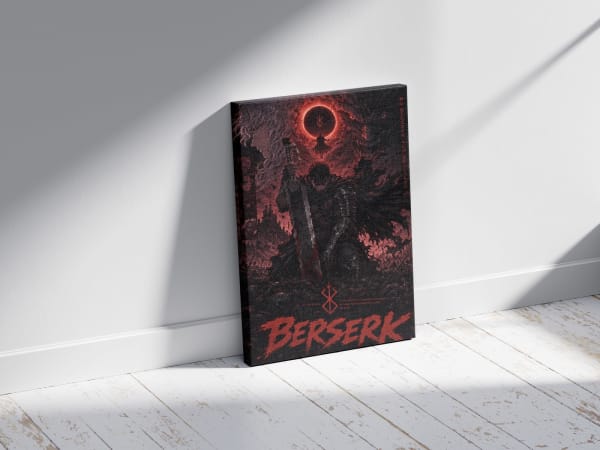 Guts — Blood-Red Eclipse | Berserk Poster