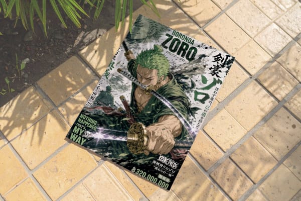 Roronoa Zoro — Three-Sword Style | One Piece Poster