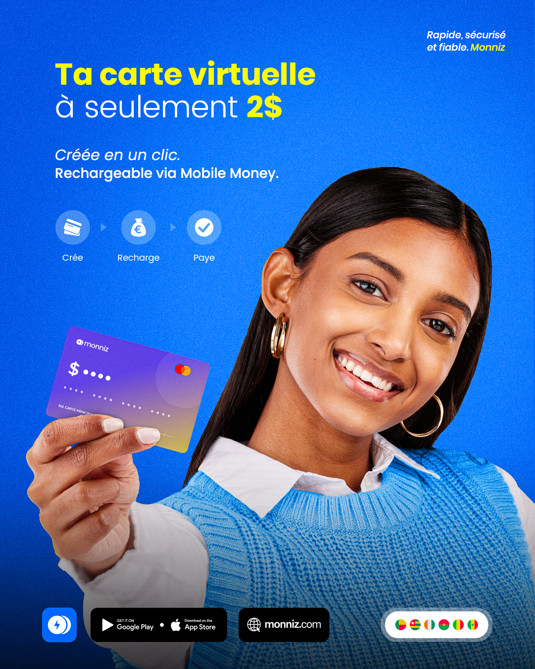 Carte Virtuelle Monniz : campagne Houénagnon