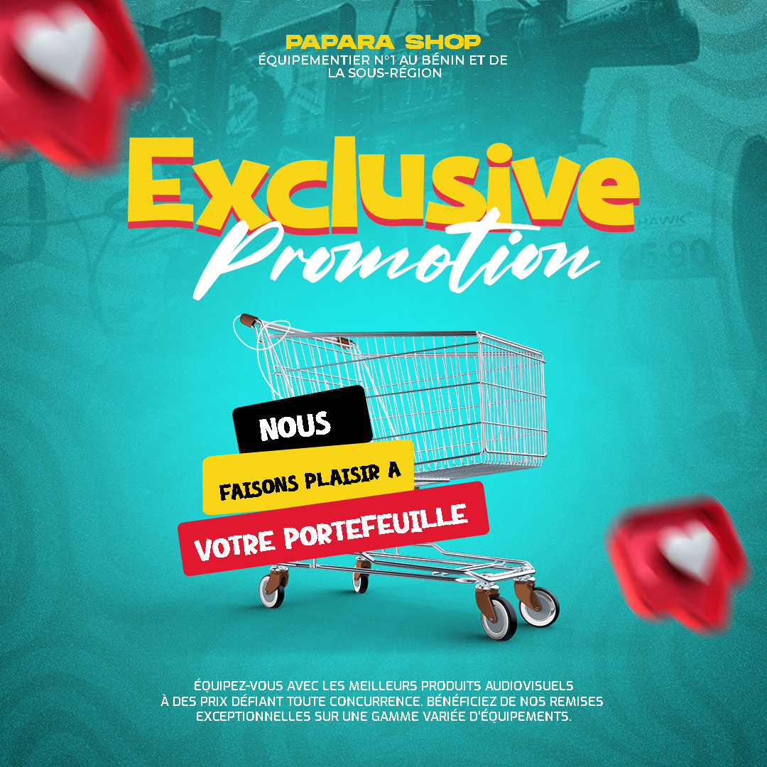 Promotion Article : campagne Papara Shop