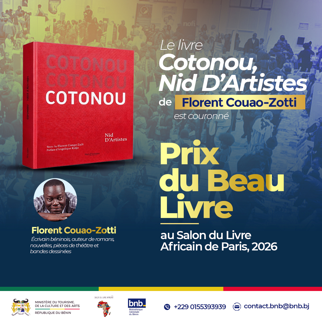 Prix Du Beau Livre : campagne Bibliothèque Nationale du Bénin