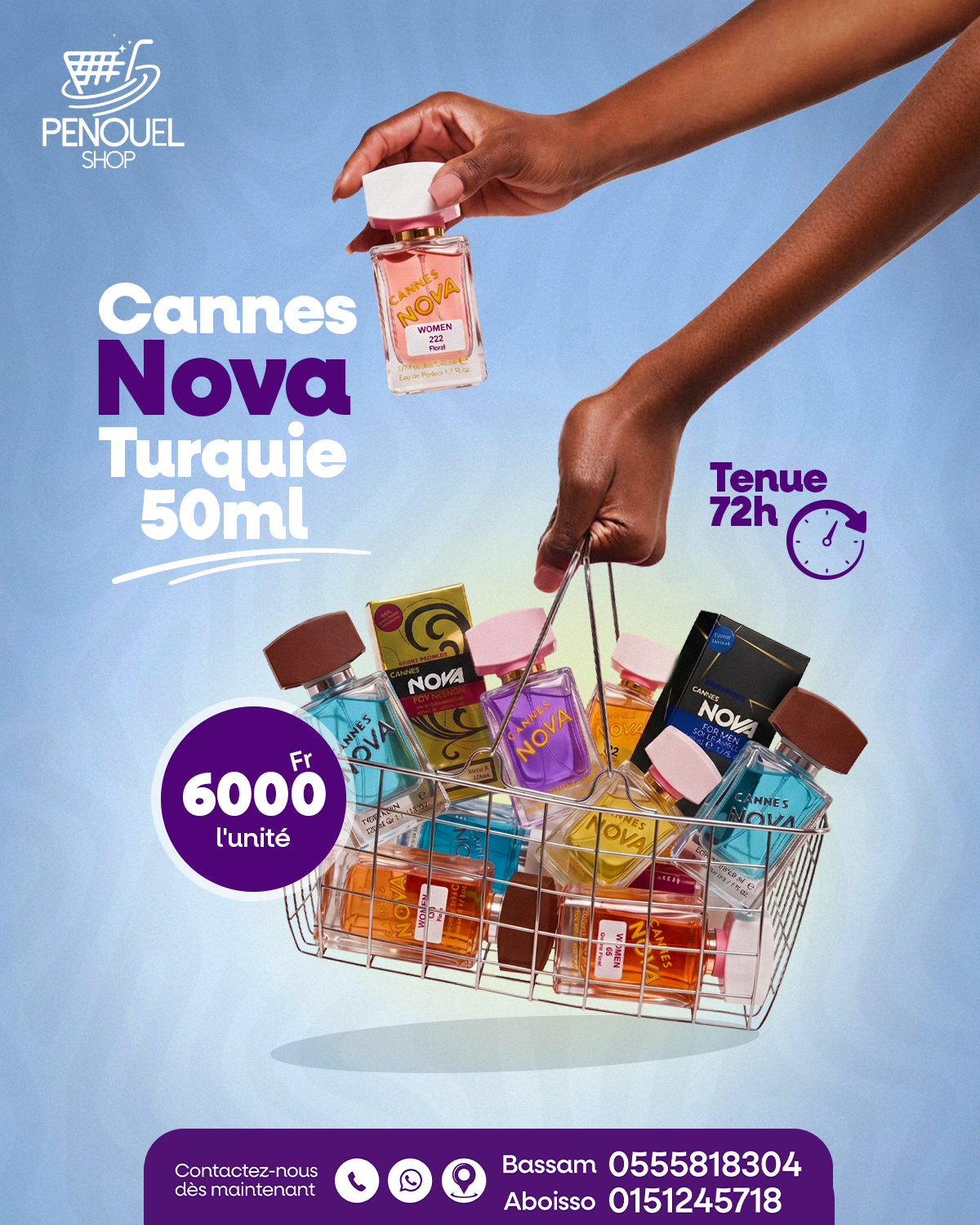 PARFUMERIE : campagne PENOUEL SHOP
