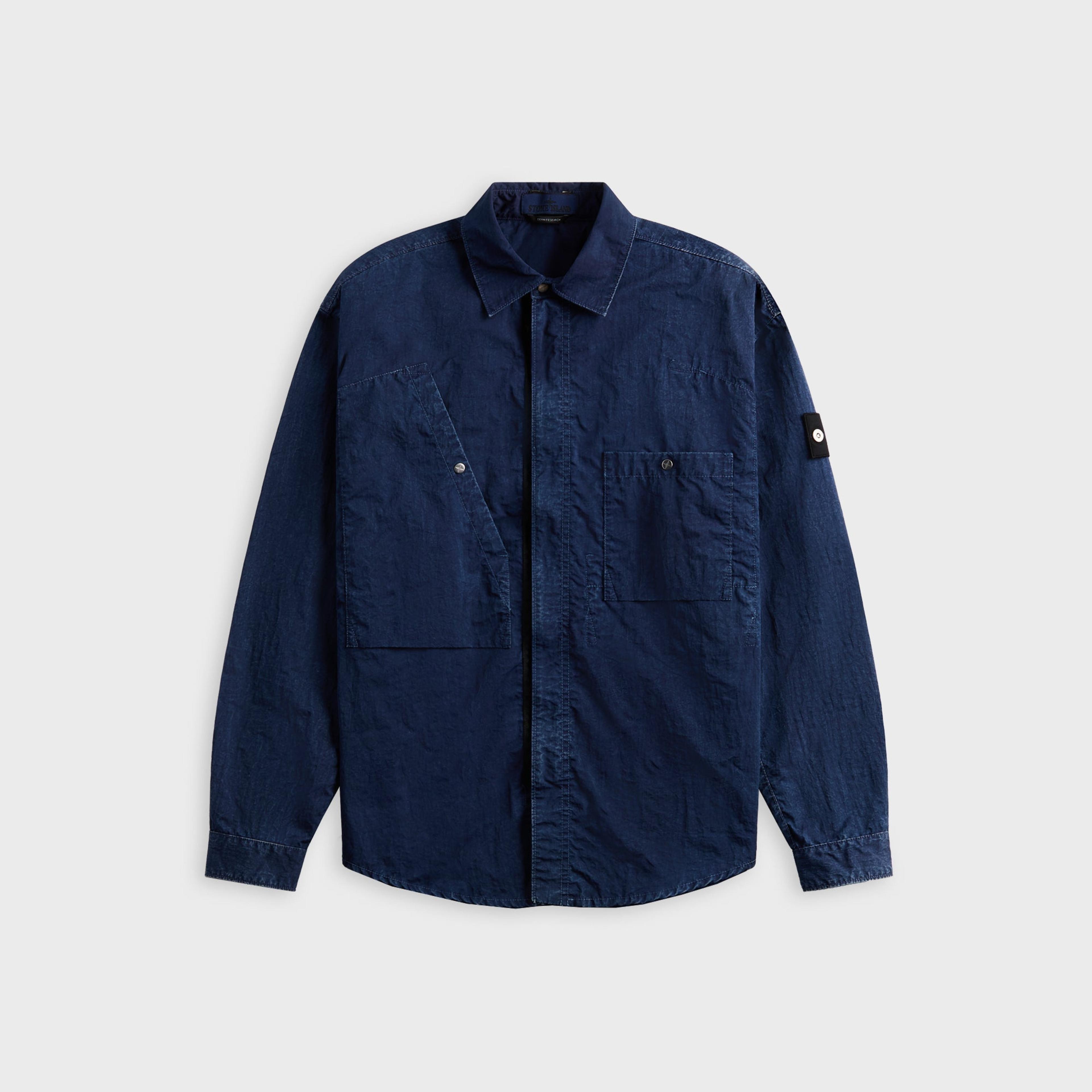 Stone Island Denim Research Island Shirt - Indigo