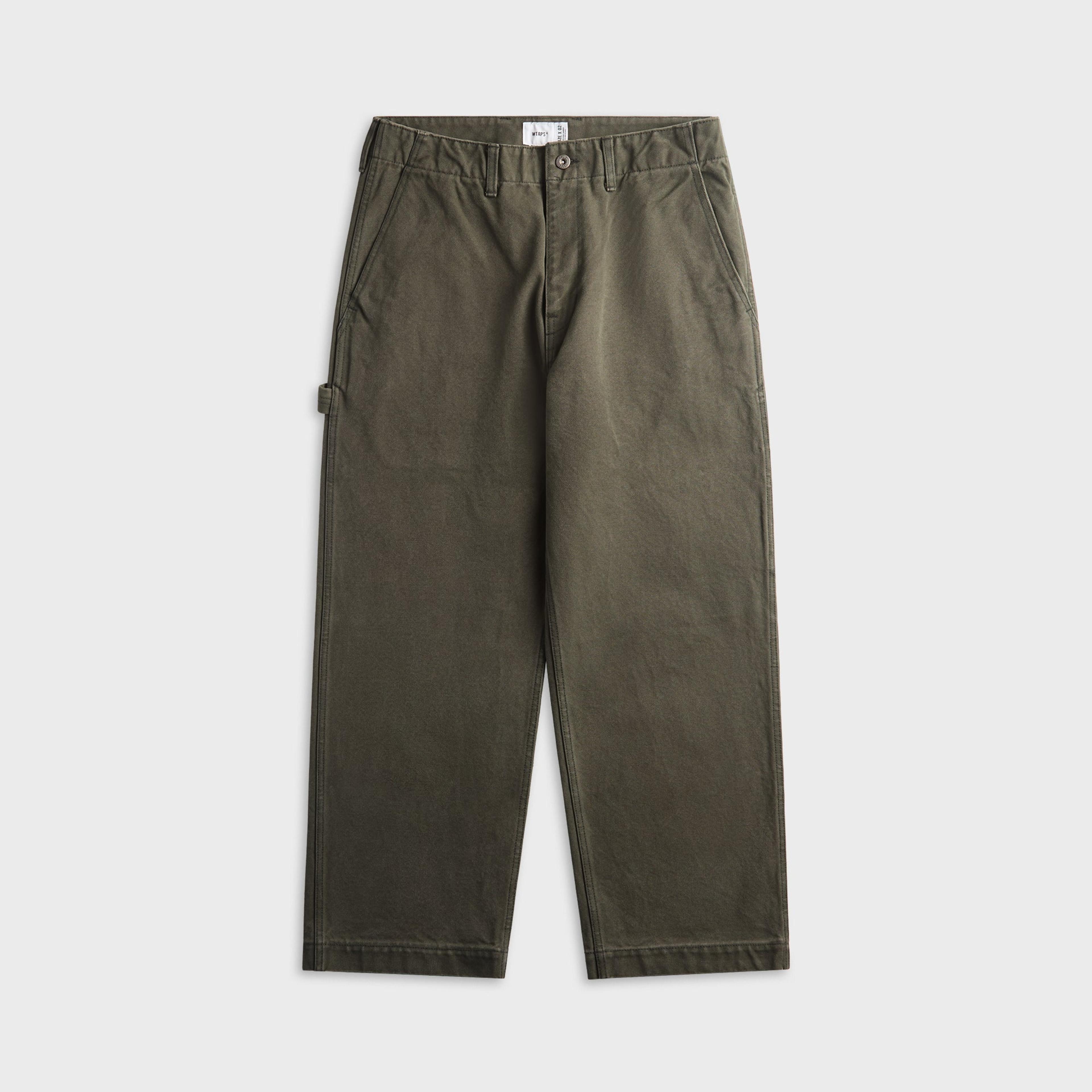 WTAPS ARMSTG2501 Cotton Canvas Trouser - Olive Drab
