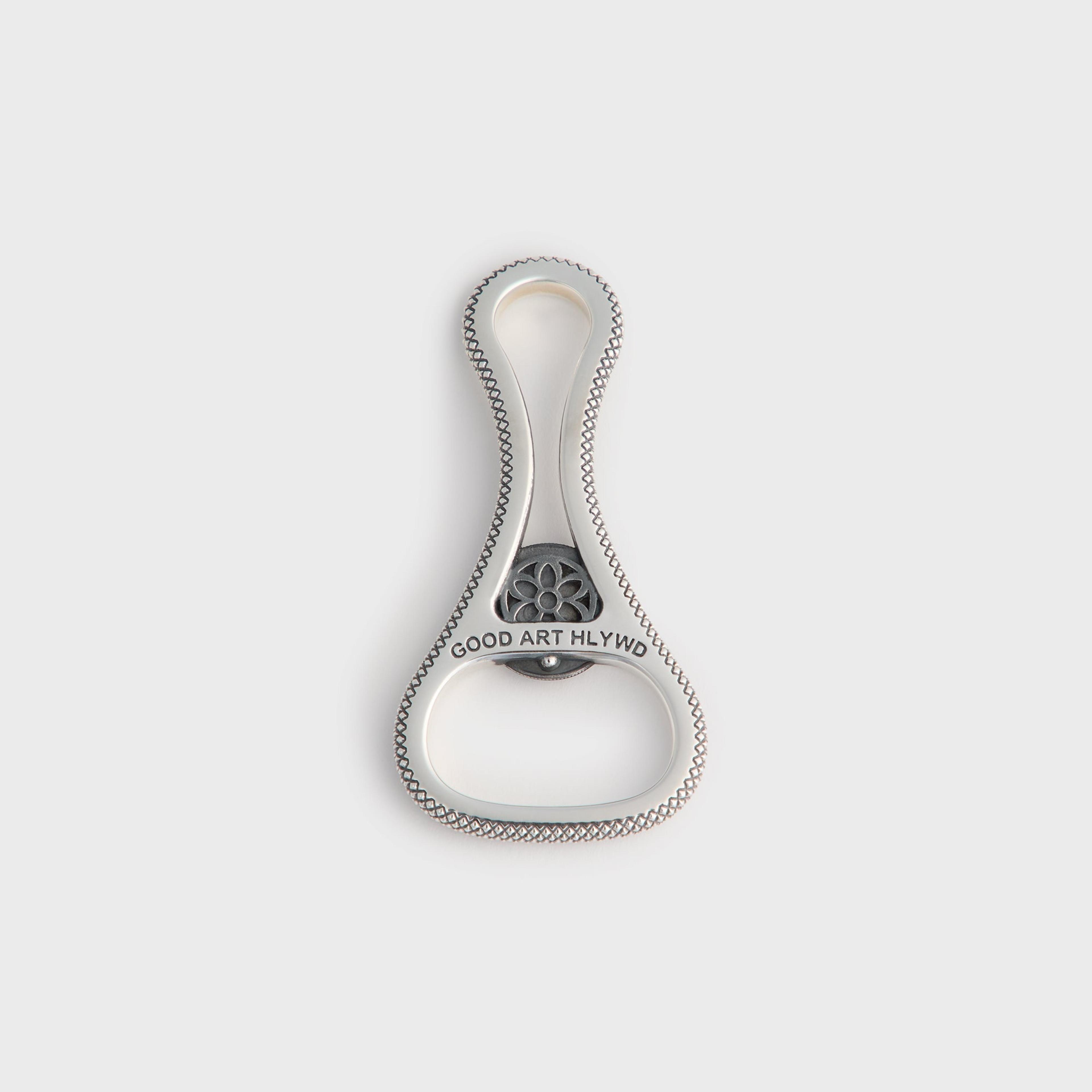 Good Art Hollywood Goosebumps Church Key Bottle Opener - Silver