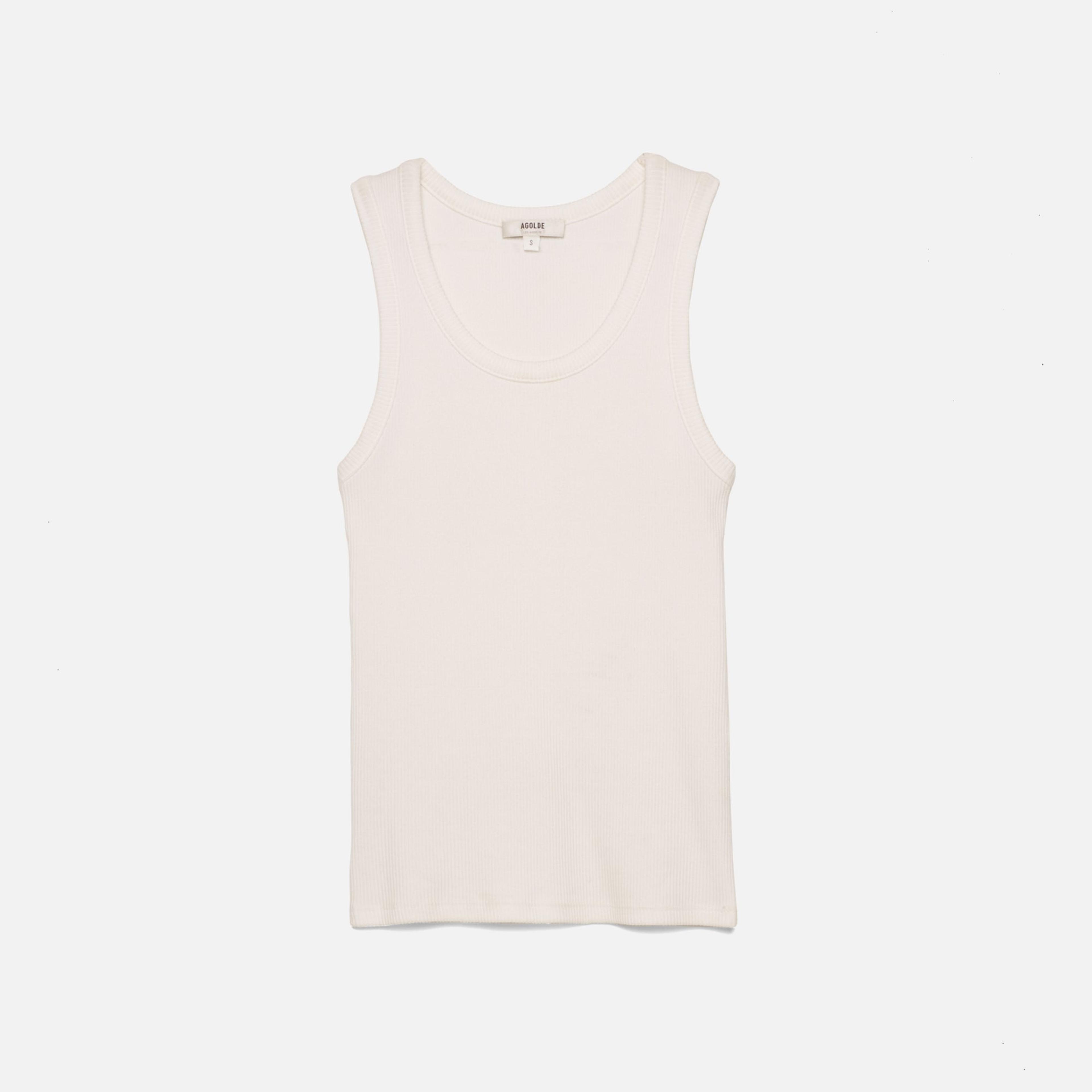 Agolde Poppy Tank - White