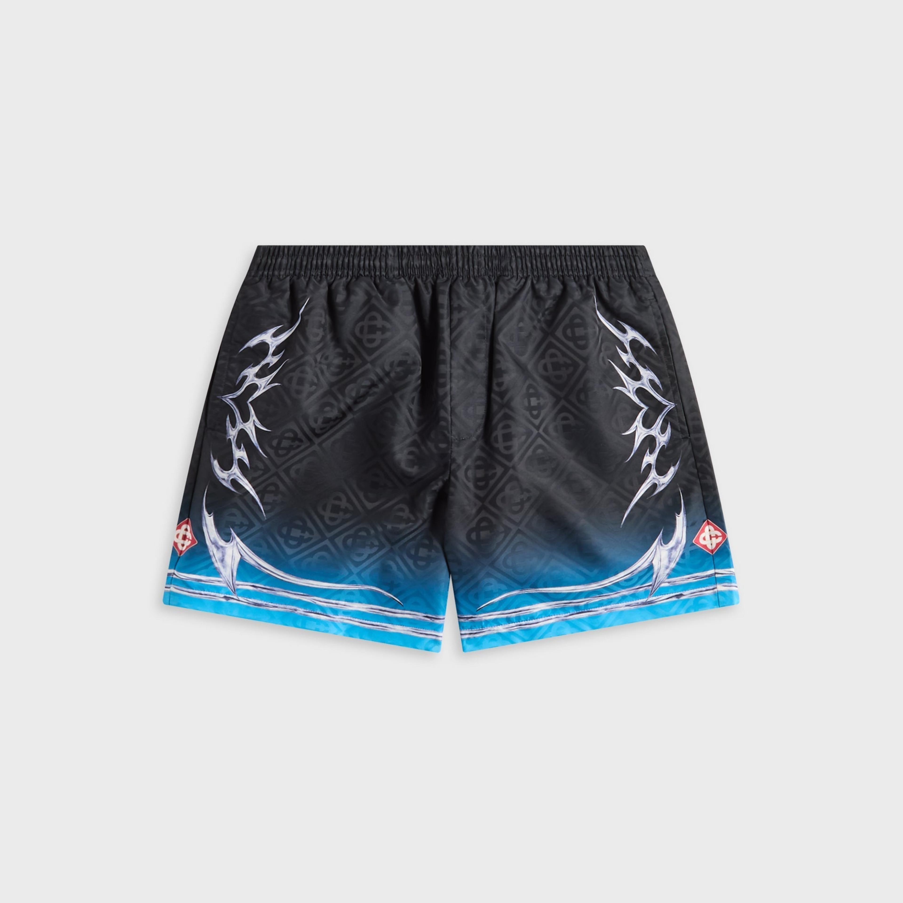 Casablanca Printed Swim Shorts - Black