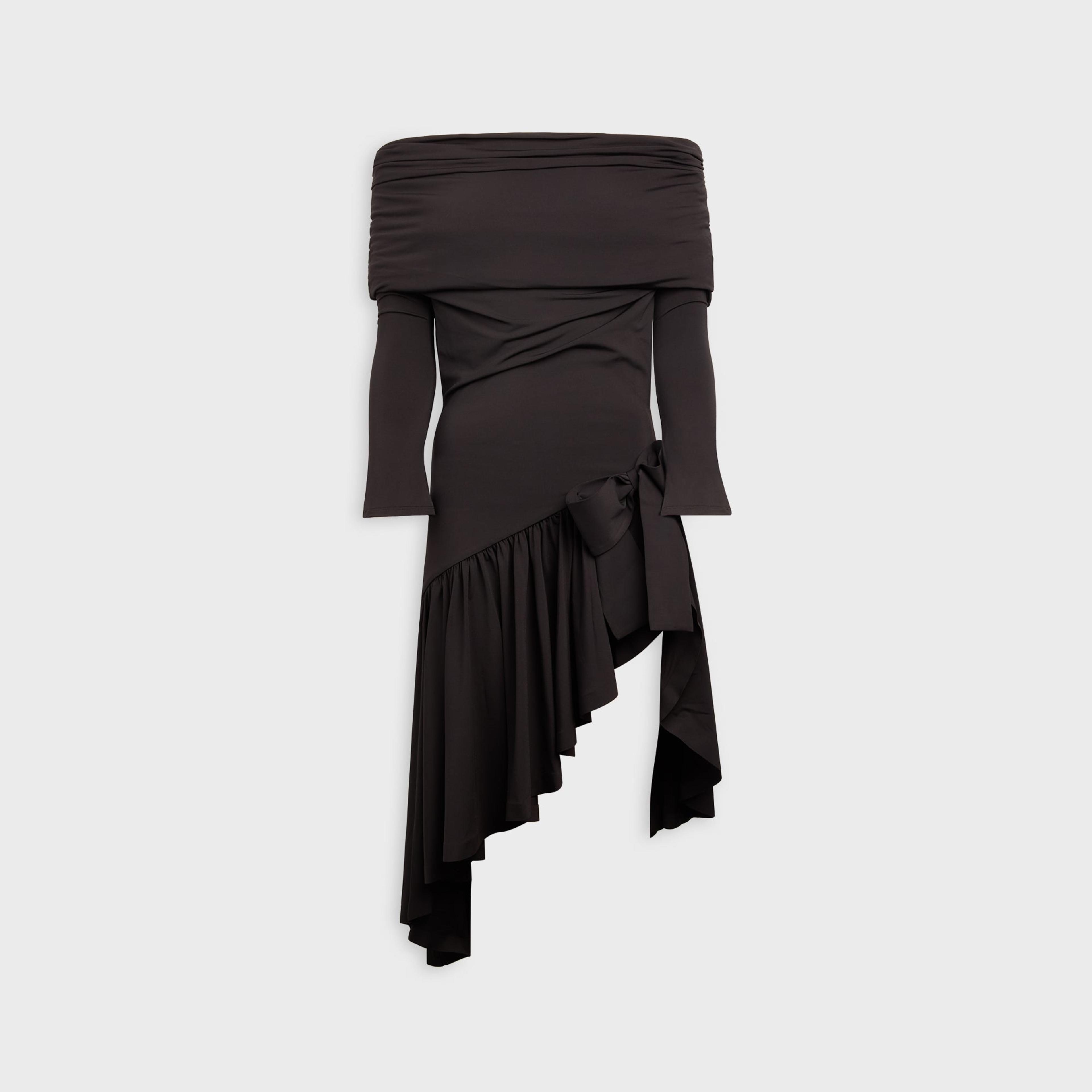 GUIZIO Lola Mini Dress - Black