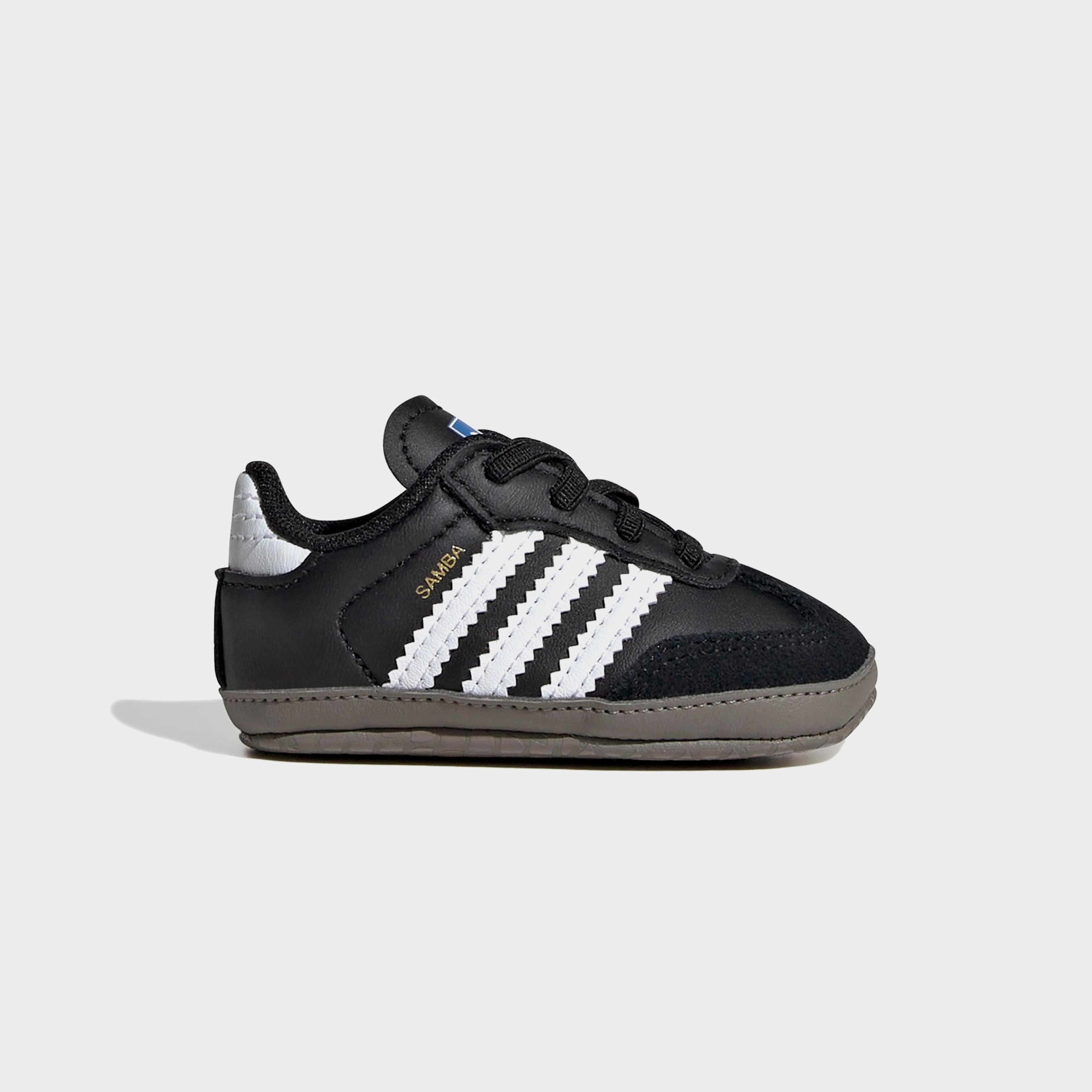 adidas Samba Crib - Core Black / Cloud White / Blue Bird