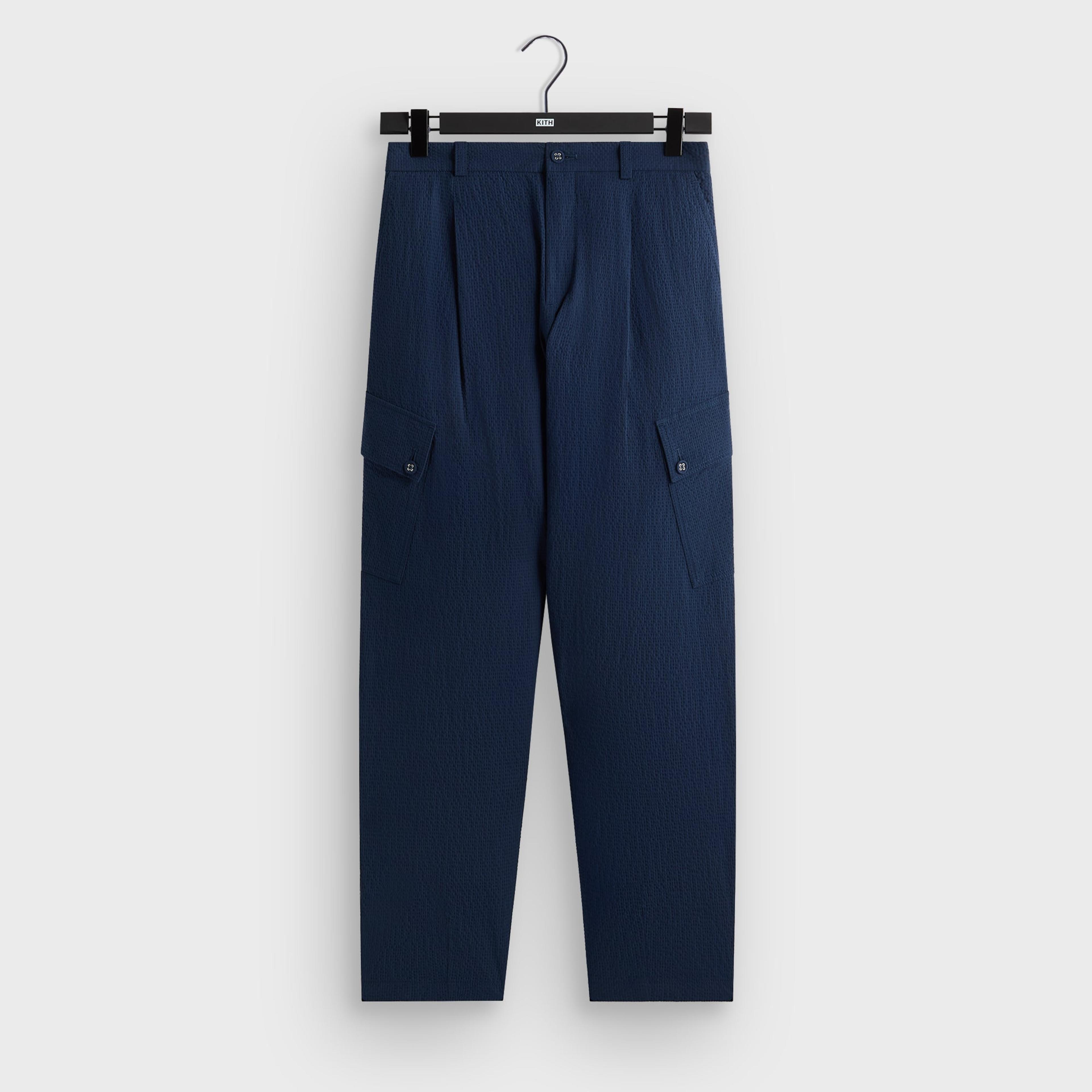 &Kin Seersucker Gibbs Pant - Ripple