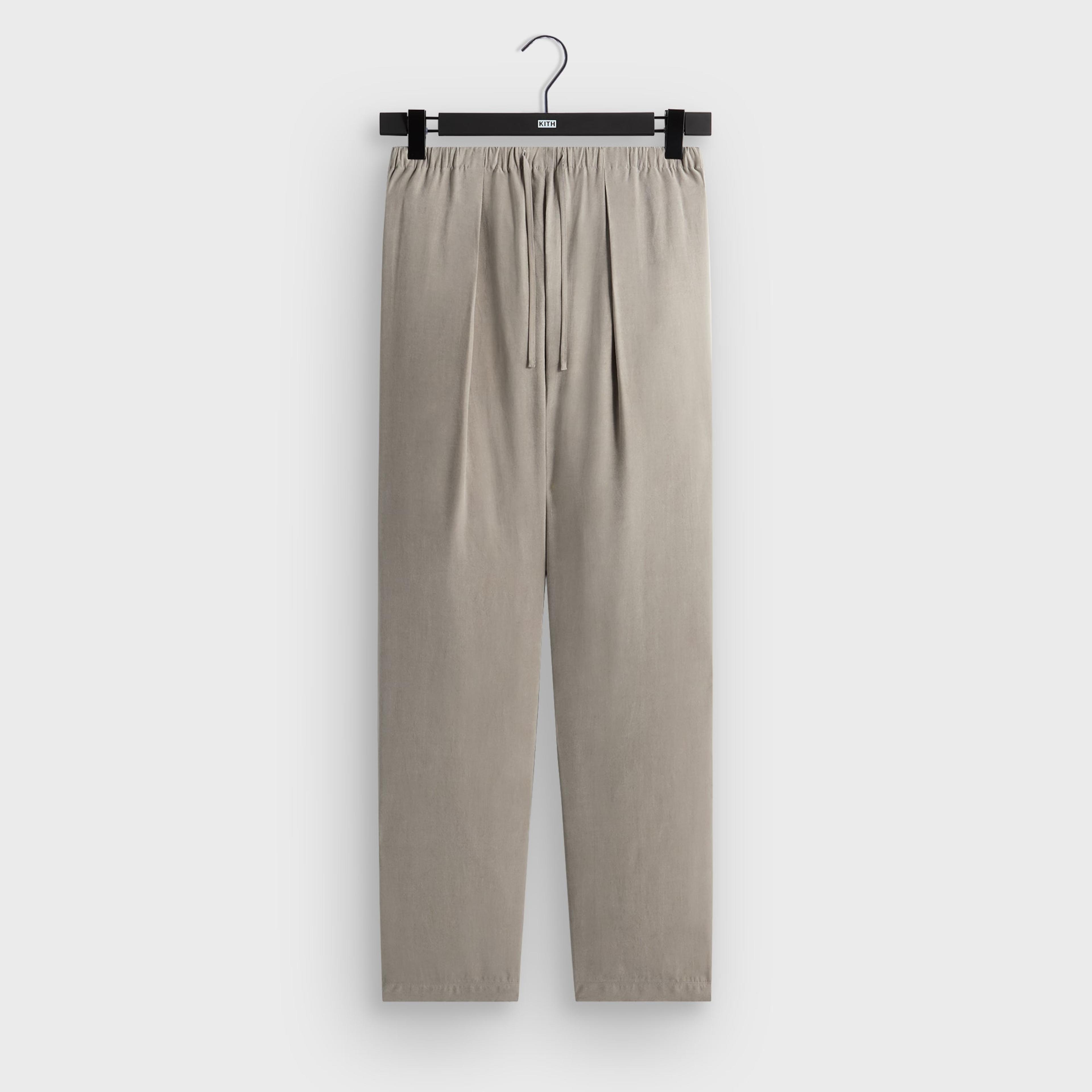 &Kin Cupro Linen Idris Pant - Astro