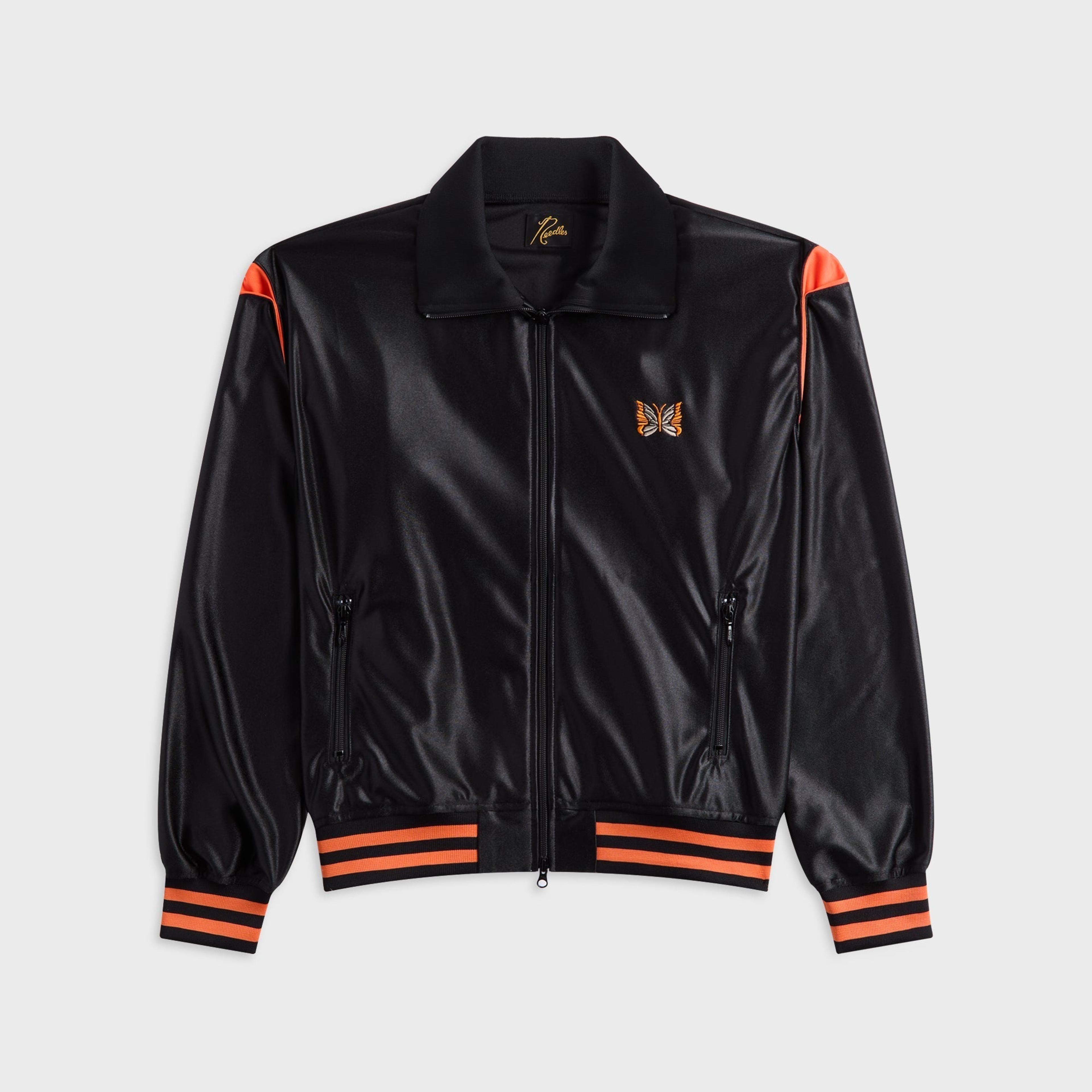 Needles Tricot Sateen Track Jacket - Black