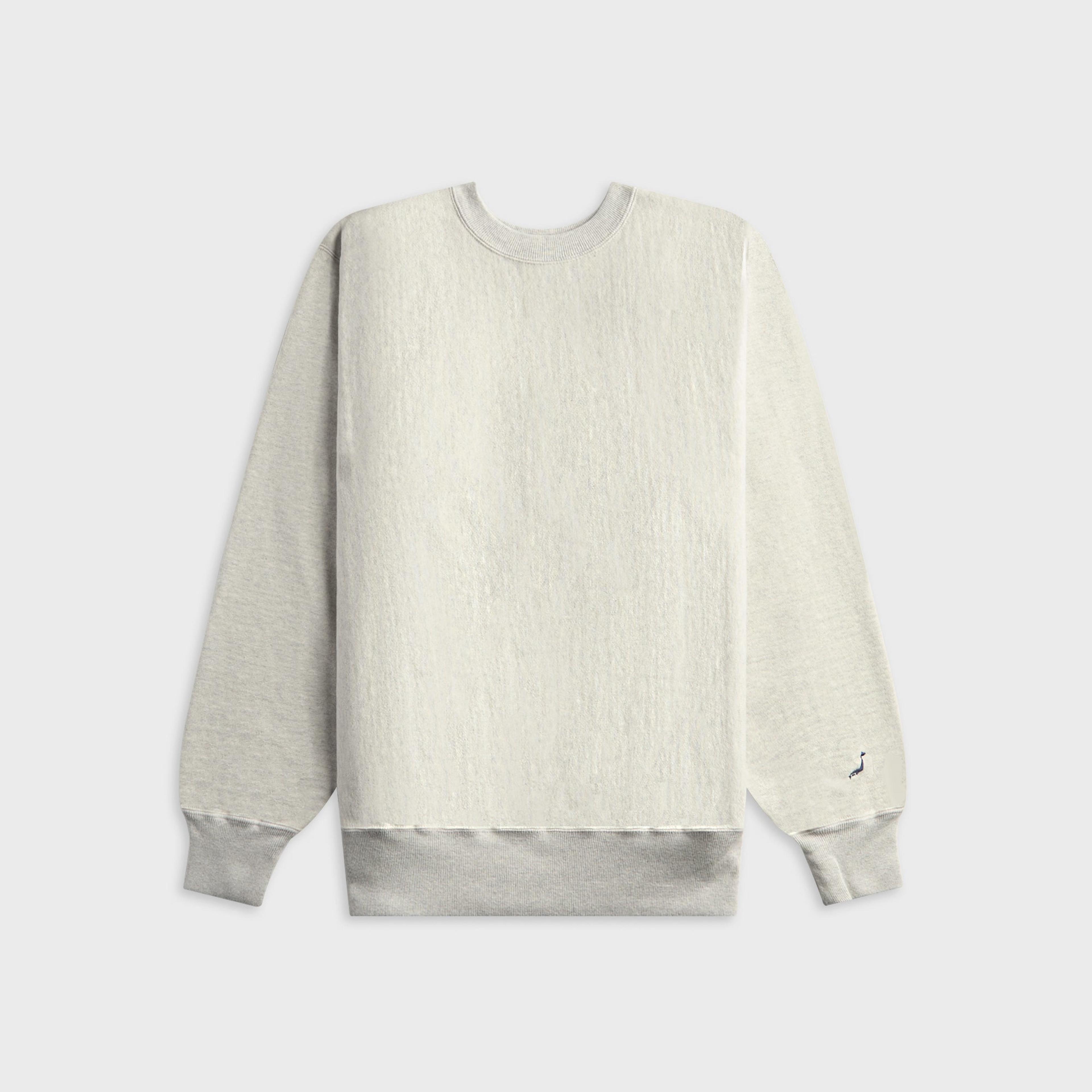 orSLOW Heavy Weight Crewneck Sweatshirt - Light Gray