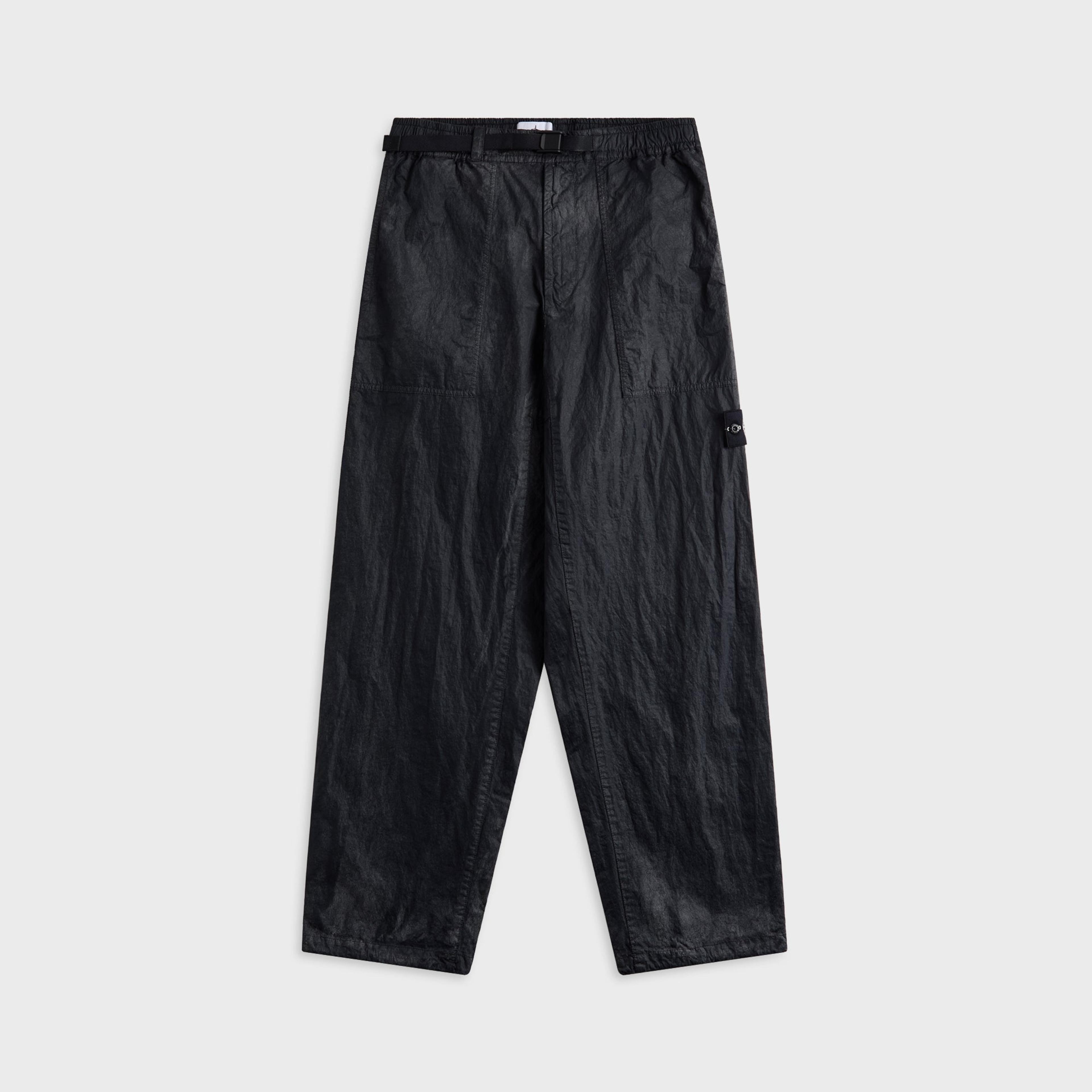 Stone Island Dense Nylon Trousers - Black
