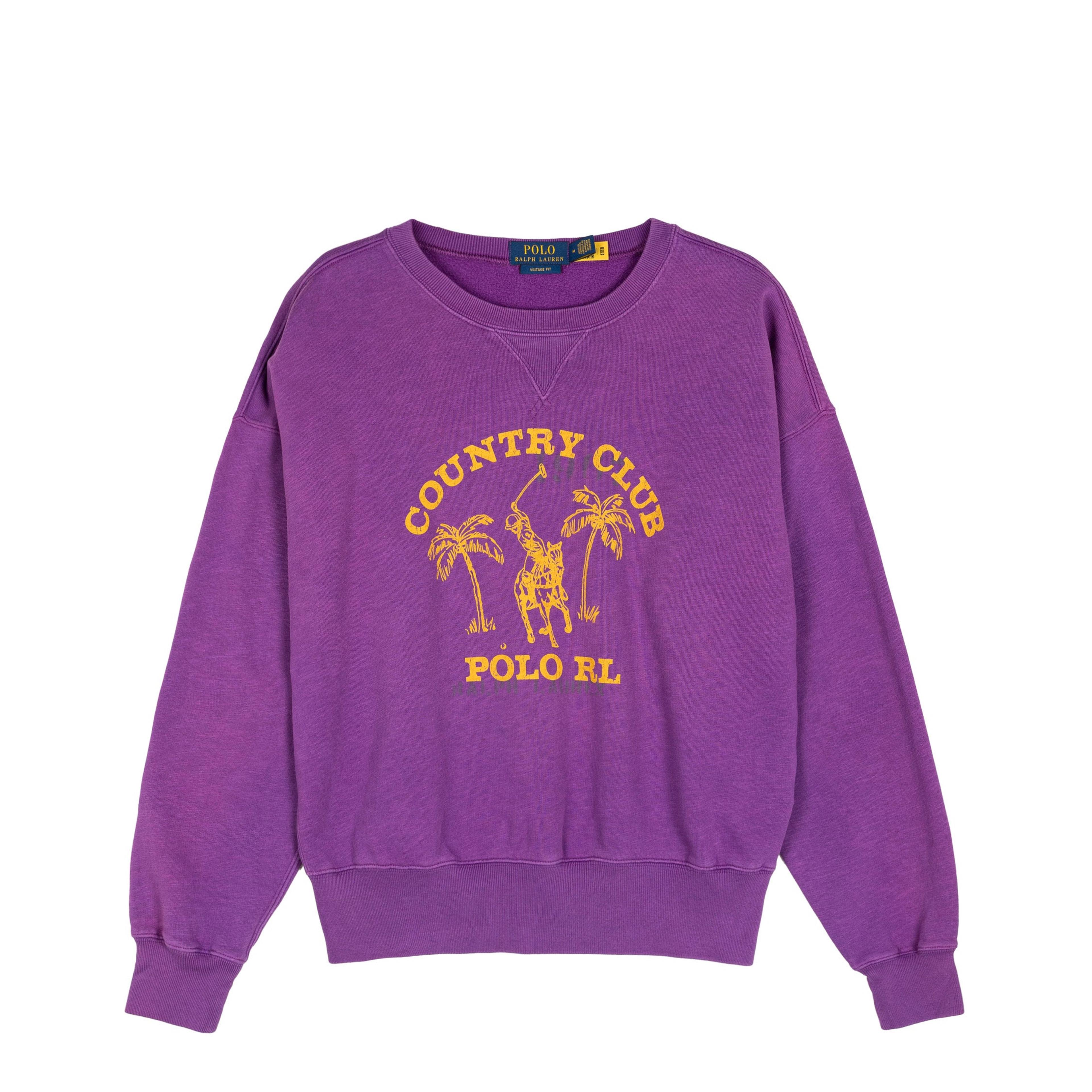 Polo Ralph Lauren Vintage Fit Fleece Graphic Sweatshirt