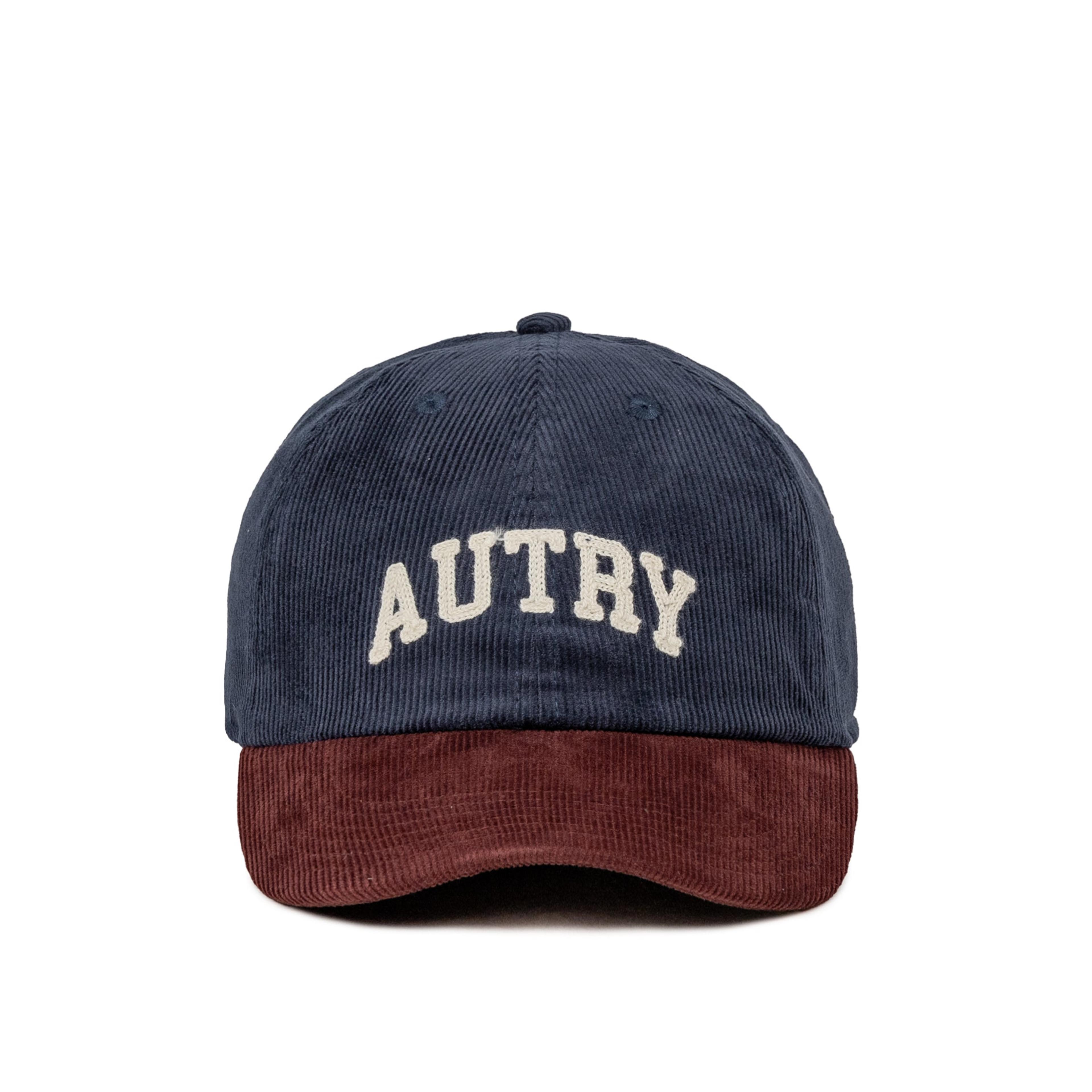 Autry Two-Tone Baseball Cap with Embroidered Logo
