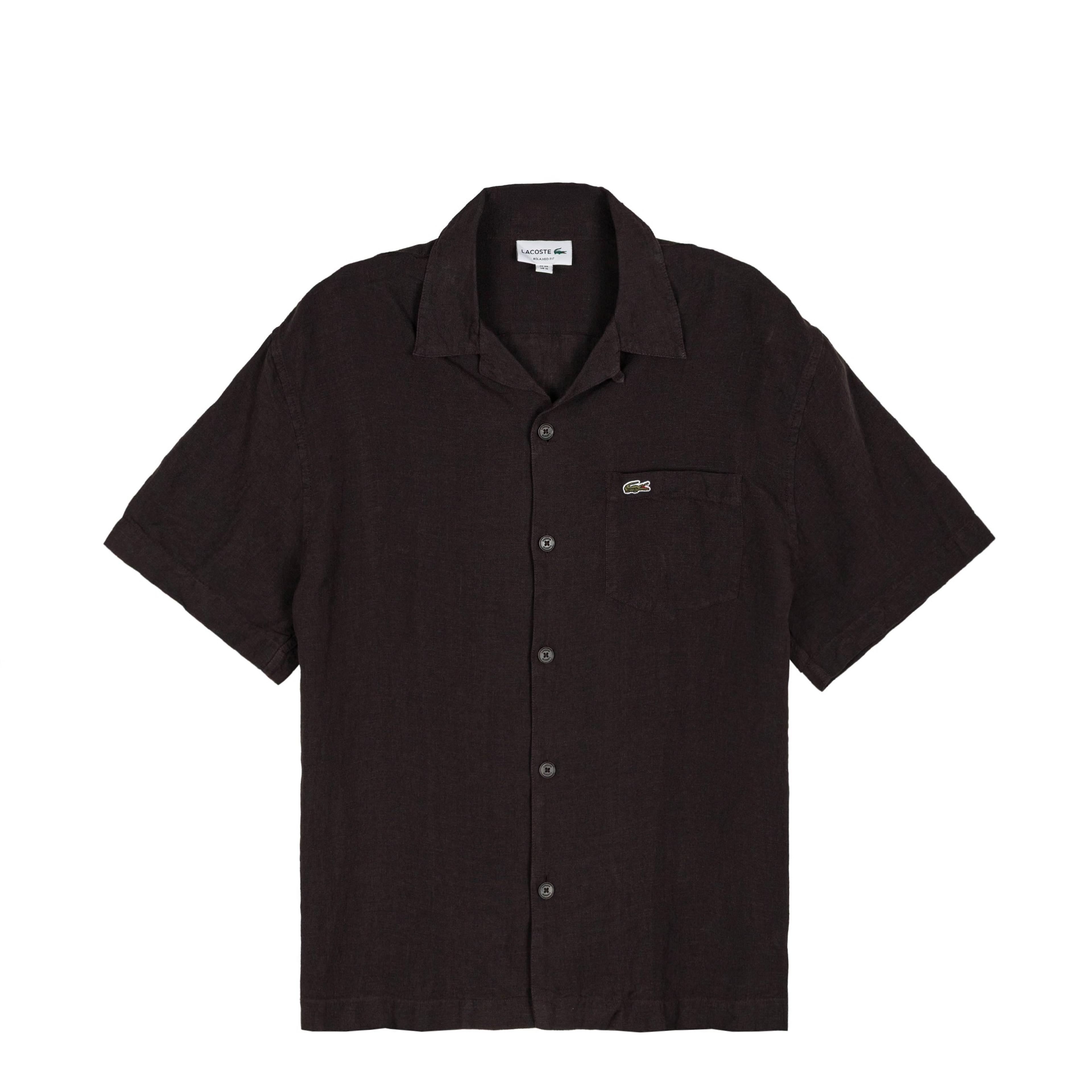 Lacoste Relaxed Fit Linen Shirt
