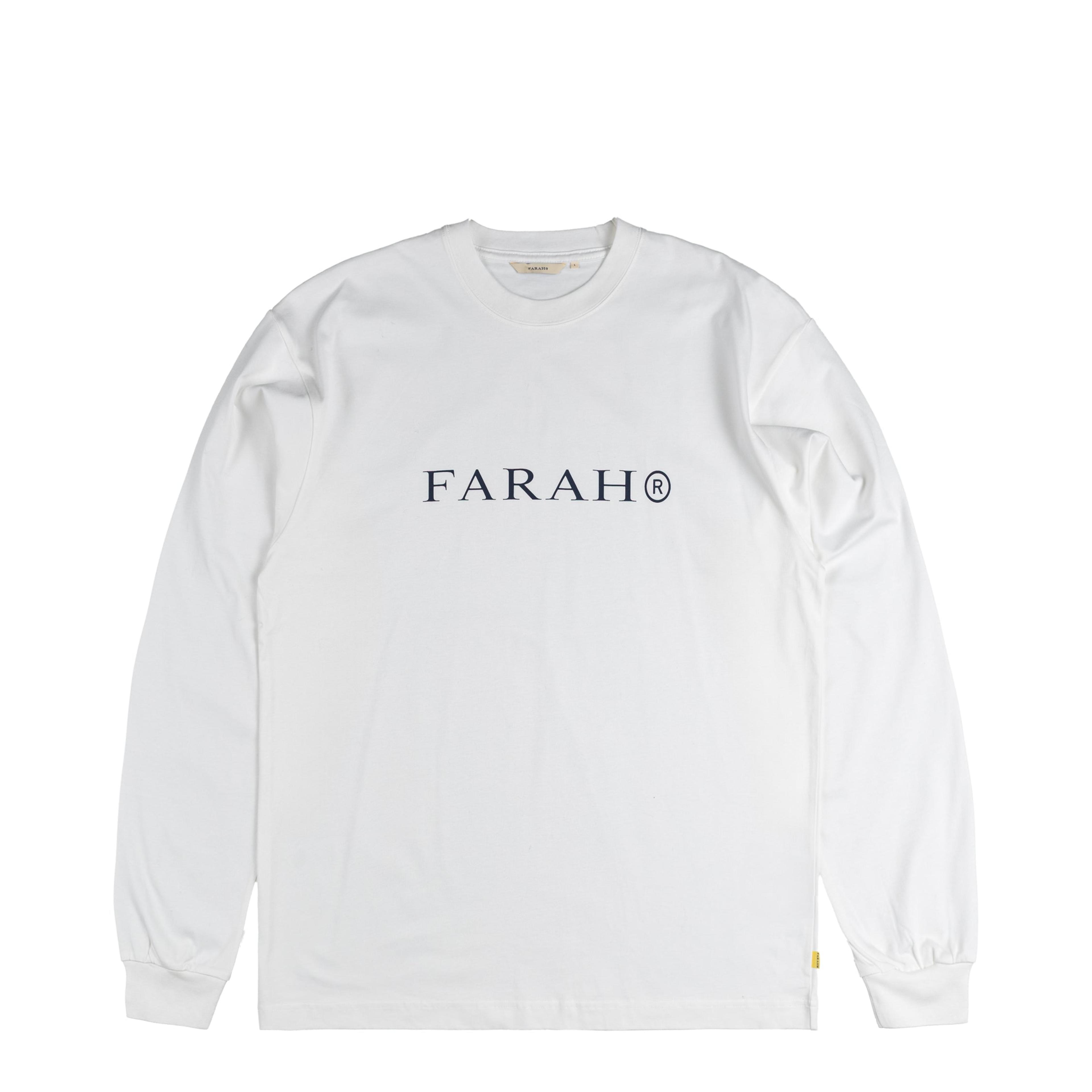 Farah Japan Printed Logo LS Tee OG Logo