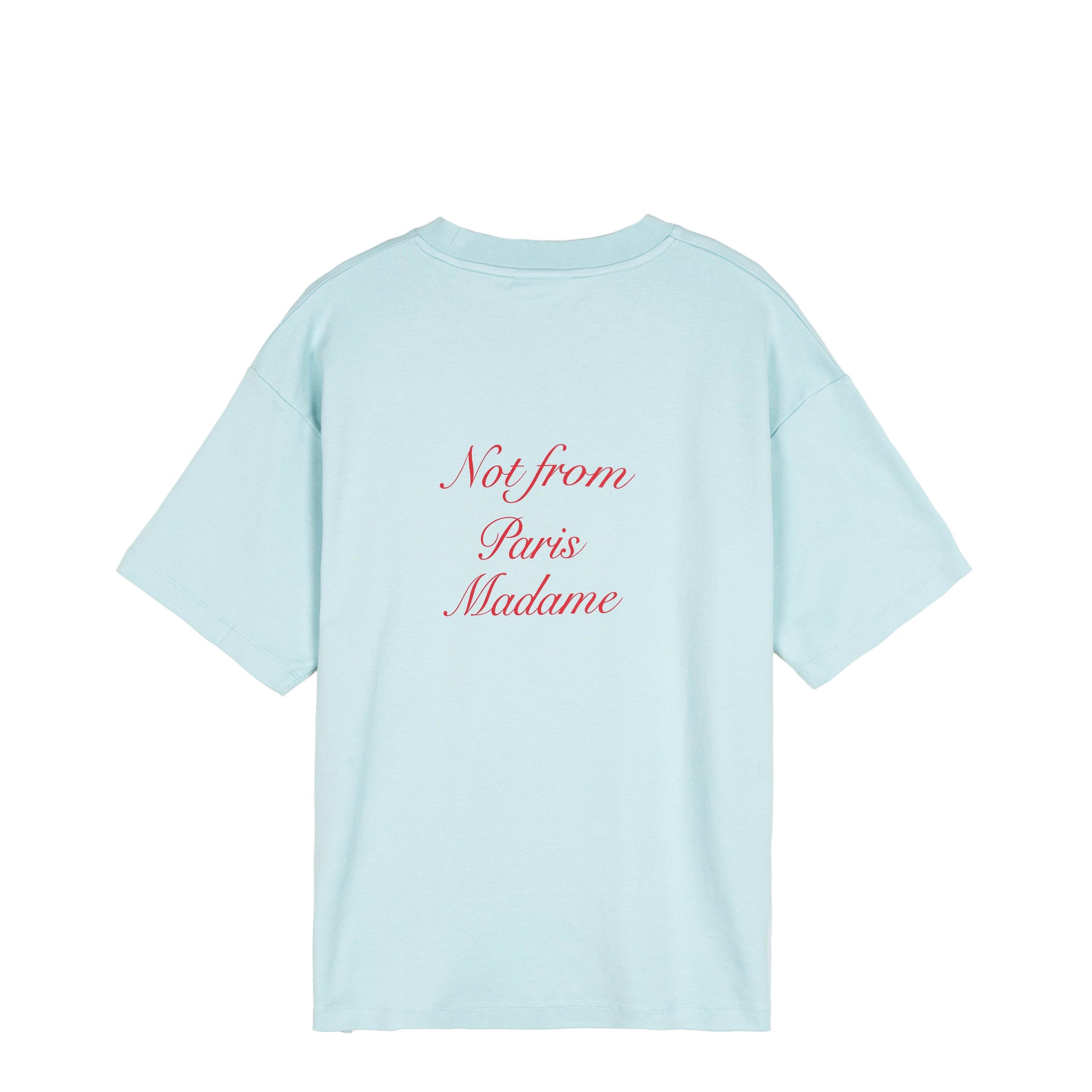 Drole de Monsieur Le T-Shirt Slogan Calligraphy