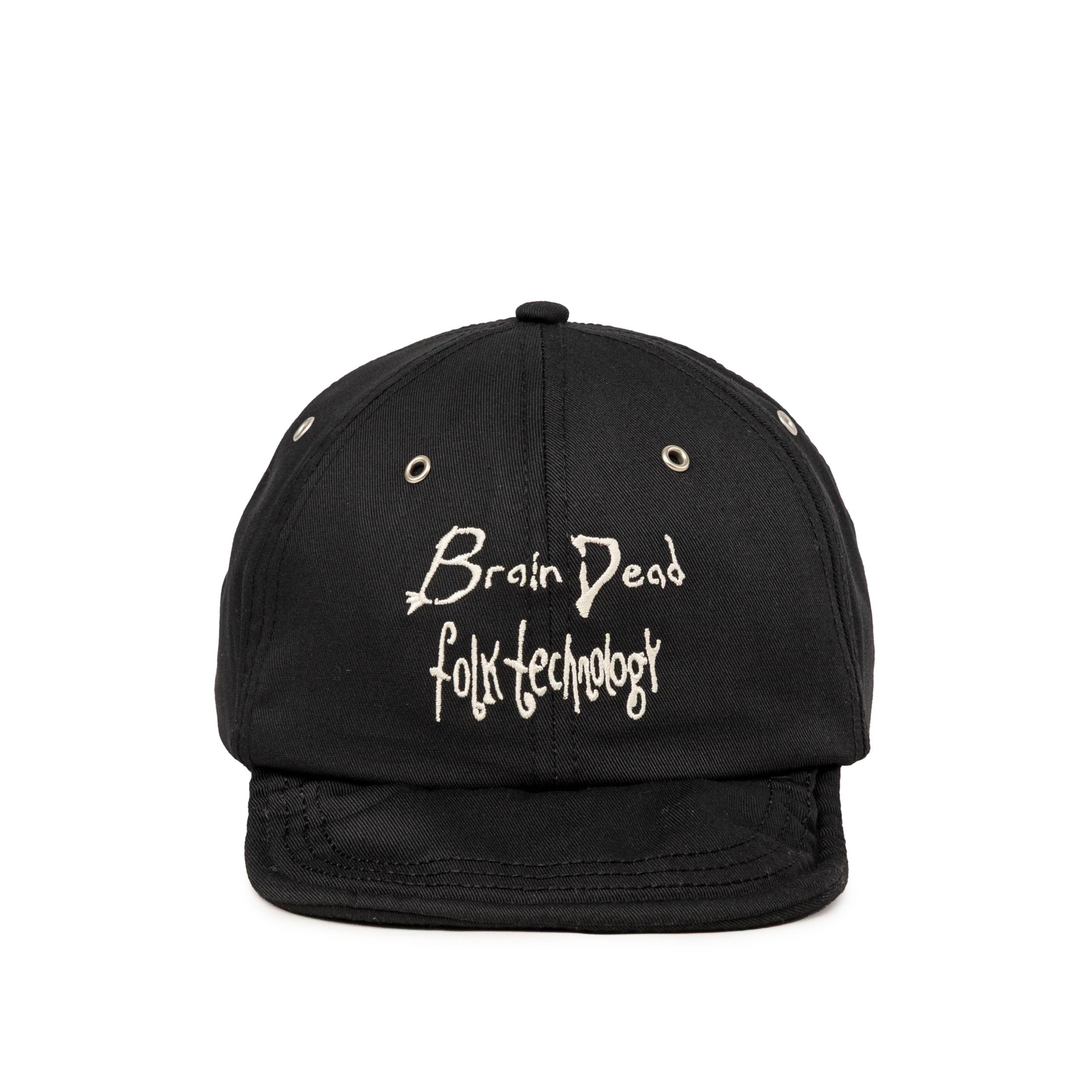 Brain Dead Folk Technology Wire Brim 6 Panel Hat